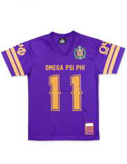Omega Psi Phi Fraternity Jersey Shirt- Style 2 