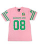 Alpha Kappa Alpha AKA Sorority Jersey Shirt-Pink/Green
