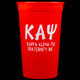 Kappa Alpha Psi Fraternity 22 oz Plastic Stadium Cups- 10 Pack
