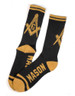 Mason Masonic Socks-Black