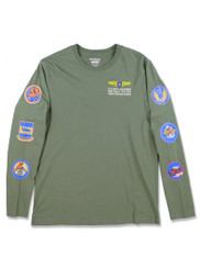 Tuskegee Airman Long Sleeve Shirt- Green