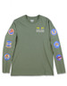 Tuskegee Airman Long Sleeve Shirt- Green