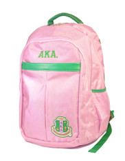 Alpha Kappa Alpha AKA Sorority Backpack-Style 2-Front