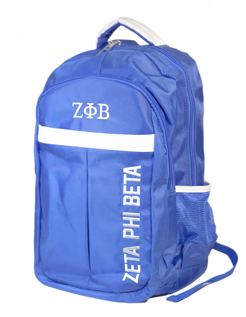 Zeta Phi Beta Sorority Backpack Style 2 Brothers and Sisters Greek Store