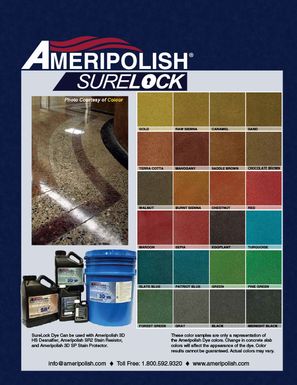 Ameripolish Surelock Color Chart