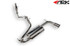 ARK Performance DT-S Polished Tip Exhaust - Scion tC  2005-09