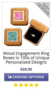 Custom Engagement Ring Box
