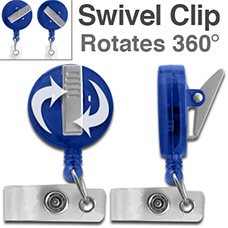 Swivel Clip Reels Rotate Any Direction