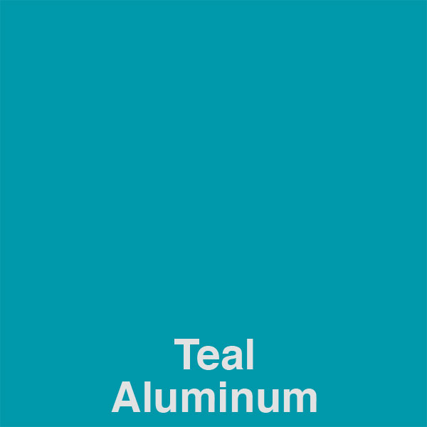Teal Aluminum Color