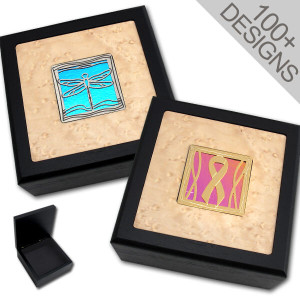 Unique Dichroic Glass Jewelry Box