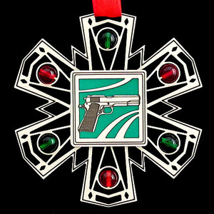 Gun Christmas Ornament