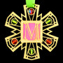 Monogram Letter M Ornament