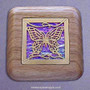 Butterfly Wooden Engagement Ring Box