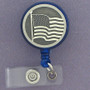 American Flag ID Badge Holder