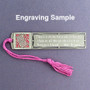 Sample Engraving - Engraved Bookmark