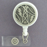Electrical Power Lines ID Badge Holders