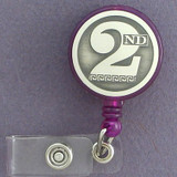 2nd ID Pull-out Cord Badge Holders