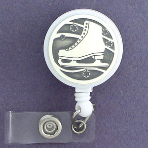 Ice Skating Shoes ID Badge Holders
