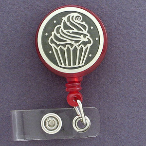 Tasteful Cupcakes ID Badge Holders
