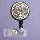 Unique Badge Reel for LVN Nurses