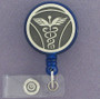 Doctor Caduceus ID Badge Holder Reel