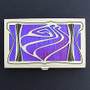 Abstract Shell Business Card Case