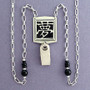 Dream Chinese Symbol Badge Necklace or Eyeglasses Holder