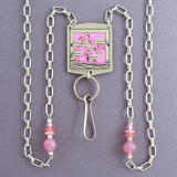 Flamingo Beaded Lanyard or Glasses Holder Necklace