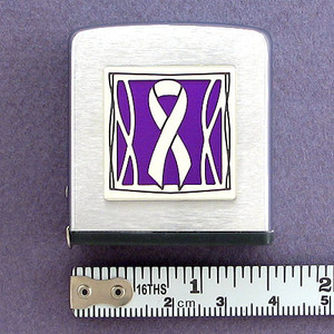 Purple Ribbon Measuring Tape
