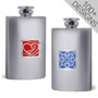 Custom Flasks in Decorative Designs 4 Oz