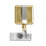 Retracting ID Badge Holder - Back View