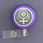Purple Female Gender Sign Badge Reel