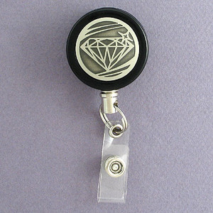 Diamond Badge Reel for Jeweler