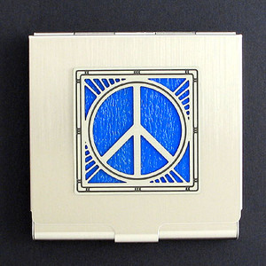 Peace Sign Condom Case