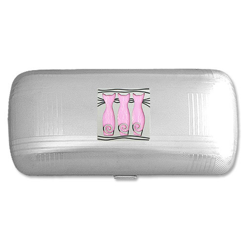 triple eyeglass case