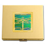 Gold Dragonfly Pill Box