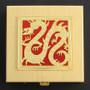 Gold & Red Chinese Dragon Pill Box