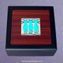 Triple Cats Small Decorative Wooden Box
