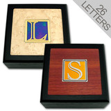 Decorative Monogram Letter Wooden Boxes
