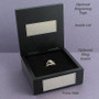 Custom Wood Monogram Letter Jewelry Box