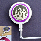 Fire Purse Hook with Flames