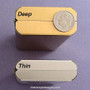 Metal Pencil Case - Thin or Deep