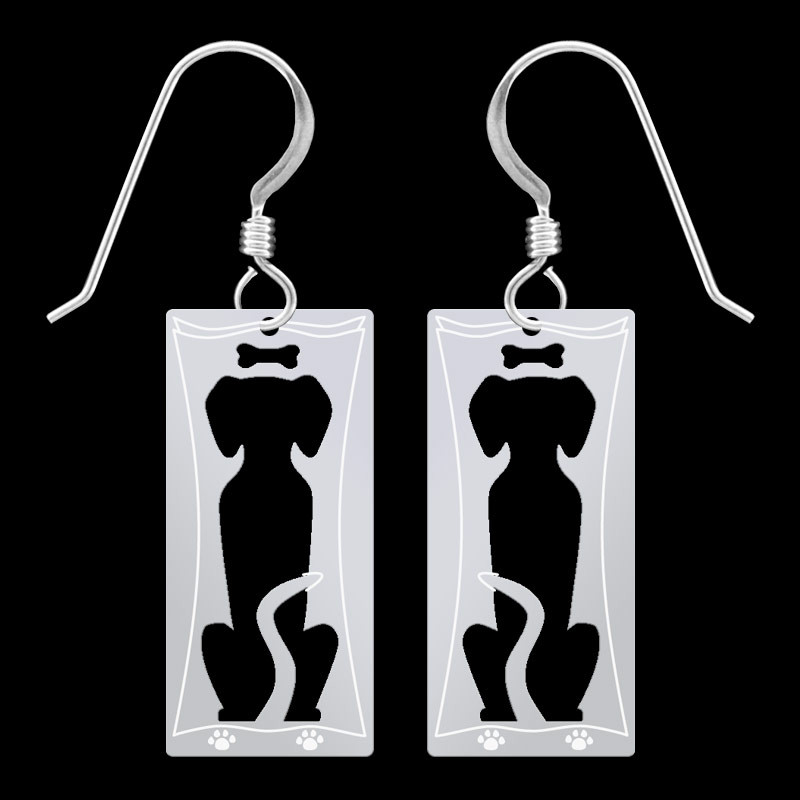 Dog Earrings