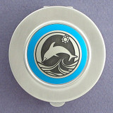 Dolphin Compact Pillbox - Large