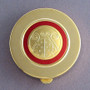 Gold and Red Ladybug Pill Box