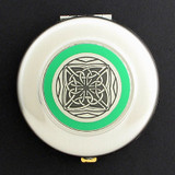 Celtic Knot Compact Mirror - Round