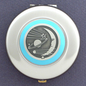 Moon Mirror Compacts - Round