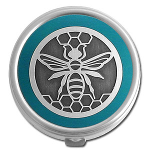 Bee Pill Case - Round