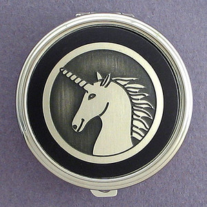 Unicorn Pill Case - Round