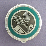 Tennis Pill Case - Round
